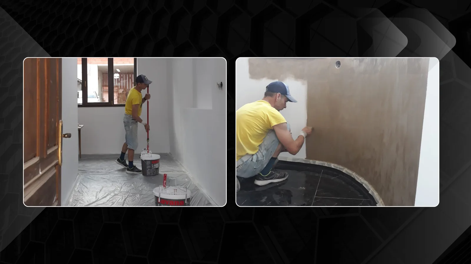 Detaliu de renovare interioară