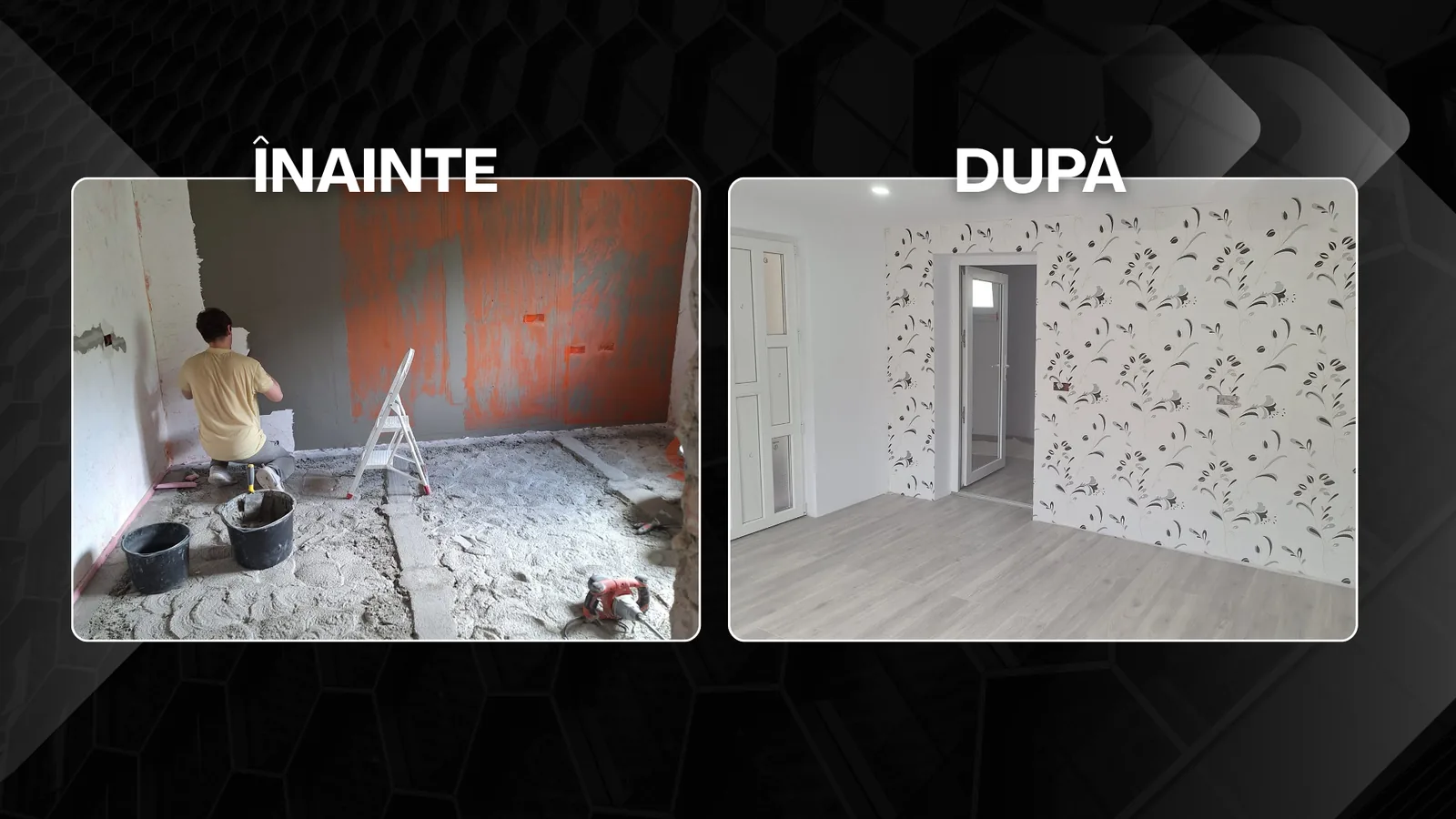 Lucrare interioară finalizată